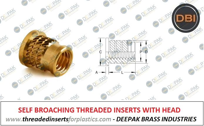 Self Broaching Inserts 
